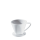 Cilio | Kaffeefilter, Porzellan Größe 2 weiß