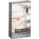Puresigns | Espressolöffel One Extra, Matt 6 Stück