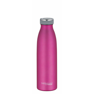 Thermos | ThermoCafé Isolierflasche Edelstahl pink matt, 0,5 Liter