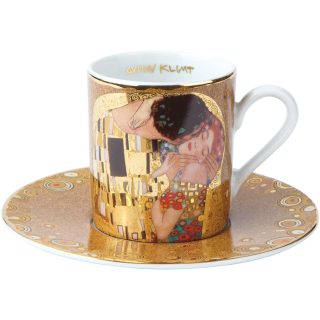 Goebel Porzellan | Espressotasse Gustav Klimt Der Kuss