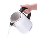 Cloer | Edelstahl-Wasserkocher weiss, 1 Liter