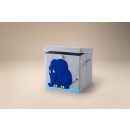 Lifeney | Aufbewahrungsbox mit Deckel - Die Maus-Elefant für Kinder
