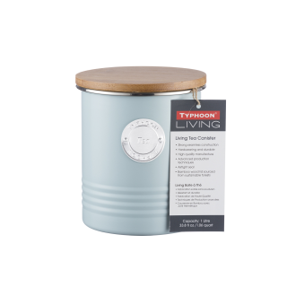 TYPHOON | Living Collection Vorratsbehälter Tee, 1,0 l pastellblau