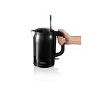 Cloer | Edelstahl Wasserkocher 1,7 Liter, Schwarz