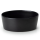 Continenta | Brottopf Keramik oval, schwarz 27 x 20 x 13,5 cm