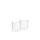Weis | Gläser doppelwandig modern - S 80 ml | 2er Set